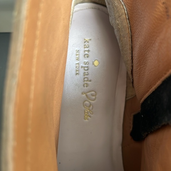 Kate Spade New York Saks Fringe Leopard Betsie Calf Hair Ankle Boots 9 - Picture 6 of 9